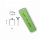 باتری های قابل شارژ 1.2 V Nimh پریسماتیک 1400 میلی آمپر ساعت 7/5F6 برای پخش کننده سی دی واکمن پاناسونیک