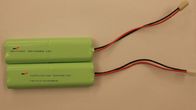 باطری AA باتری قابل شارژ NIMH 4.8V AA 2100mAh سفارشی برای روشنایی اضطراری