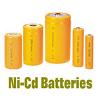 باطری های باتری NICD باتری AA1000mAh بی سیم، باتری های قابل شارژ 1.2V