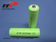 شارژ باتری لیتیوم باتری قابل شارژ 1.2V AA2100mAh CE UL