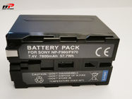 بسته باتری قابل شارژ لی یون قابل شارژ NP F970 NP-F960 Digital Digital 6600mAh