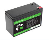 باتری لیتیوم LiFePo4 89.6wh IP55 12V 7Ah 7.2Ah برای نور خورشید