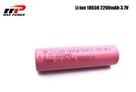 2200mAh 3.7V 18650 باتری های لیتیوم یونی با BIS IEC2133