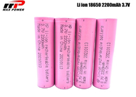 باتری های قابل شارژ لیتیوم یونی 2200 میلی آمپر ساعتی 3.7 ولت 18650 با BIS IEC2133