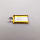 باتری آلومینیومی پلاستیکی لی پلیمری 752950 1200mah 0.2C با UL IEC62133