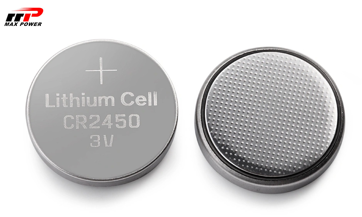 سلول دکمه ای لیتیوم 580mAh 3.0V CR2045 Li MnO2