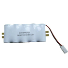 بسته باتری های قابل شارژ NiCd مهر و موم شده برای روشنایی اضطراری