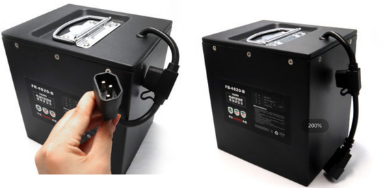 باتری لیتیوم یون 48 ولت 24 ولت 20AH/30AH/40/60/80AH AGV با ارتباطات CAN/RS485/RS232
