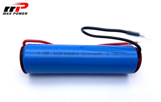 2300mAh 18650 3.7V باتری های لیتیوم یون قابل شارژ مقاومت در برابر دمای بالا