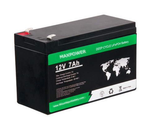 باطری لیتیوم یون Lifepo4 شارژ می شود 12V 12.8V 24V 6ah 7ah 9ah 12ah 14ah 28ah 30ah