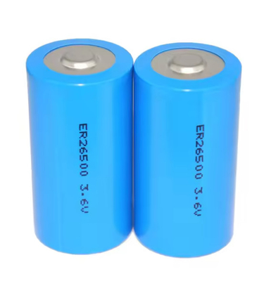 باتری لیتیوم Er26500 3.6v 8500mah 9ah lisocl2 باتری لیتیوم Er26500 C اندازه 3.6V 9000mah باتری لیتیوم اولیه