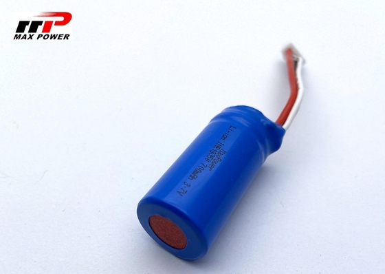 18350 3.7v 700mAh 10C تخلیه قدرت بالا باتری لیتیوم یون قابل شارژ با UL KC CB PSE
