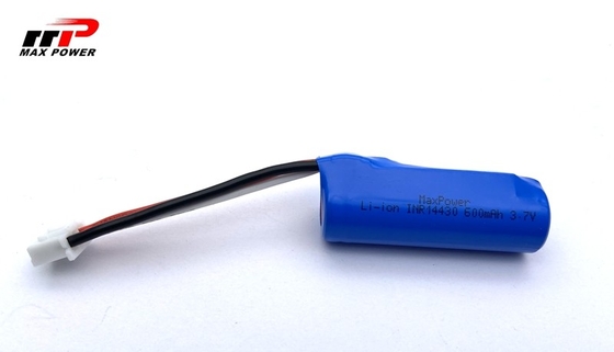 14430 3.7v 600mAh 10C تخلیه قدرت بالا باتری لیتیوم یون قابل شارژ با UL KC CB PSE