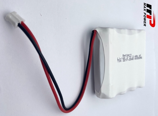 3.7V 2400mAh 14500 لیتیوم یون باتری بسته برای استفاده در درجه حرارت گسترده GPS -40 °C-80 °C