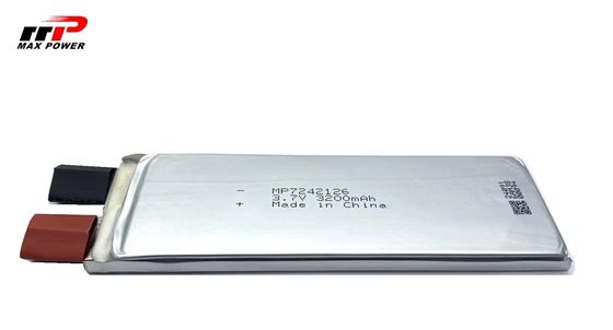 باطری پلیمر لی یون با سرعت بالا برای هواپیماهای بدون سرنشین 7242126 3200mah 3.7V