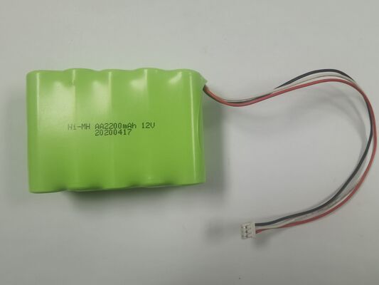 بسته باتری 12V 2Ah NiMh بسته باتری 12V 2200mAh منبع برق اضطراری بسته باتری اضطراری