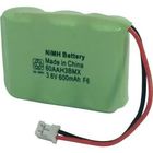 آماده استفاده از AAA750 Nimh Battery Pack 3.6V برای مانیتور بچه