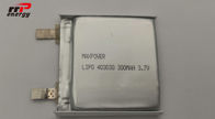 بسته باتری لیتیوم پلیمری 3.7 ولتی 300 میلی آمپر ساعتی IEC CB BIS KC MSDS UN38.3