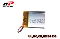 هدست بلوتوث Earbud 422025P 180mah 3.7V باتری باتری لیتیوم فوق العاده کوچک KC CB UN38.3 تصویب