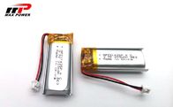 باتری قابل شارژ پلیمر لیتیوم MSDS 3.7V 701435 300mAh