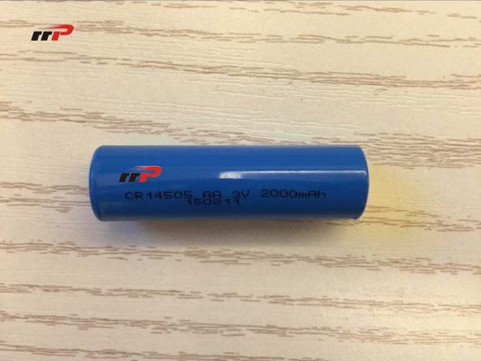 CR14505 Li-mno2 باتری 2000mAh 3.0V باتری لیتیوم اولیه UL CE