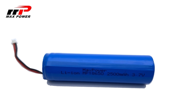 2500mAh 18650 3.7V باتری های لیتیوم یون قابل شارژ مجدد استفاده از GPS