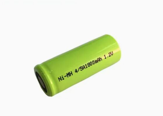 17340 NiMH باتری شارژ پذیر با ظرفیت 1800mAh 10C نرخ تخلیه بالا و 500+ عمر چرخه