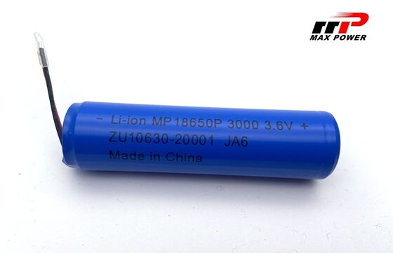 3000mAh 3.6V 18650 باتری های لیتیوم یون BIS IEC2133 CB