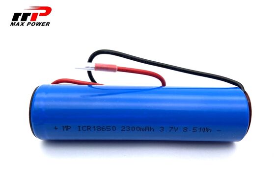 2300mAh 3.7V 18650 باتری های لیتیوم یون CB CE BIS IEC2133 CB