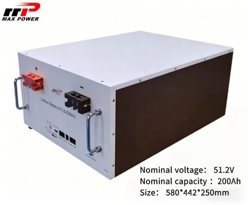 51.2V 200Ah LiFePO4 باتری راه حل ذخیره سازی انرژی نهایی