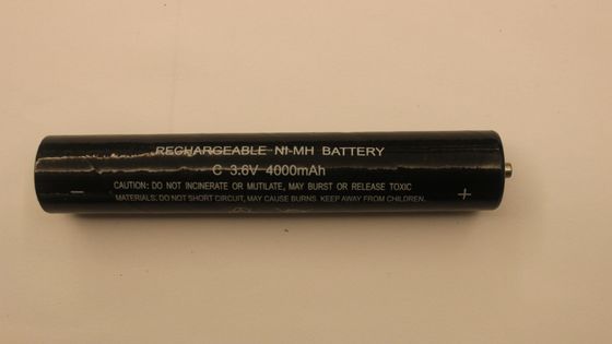 NiMH 3.6V C4000mAh چراغ قوه قابل شارژ برای فانوس کمپینگ