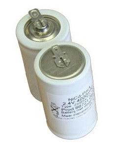 باتری باتری 24 ساعته Ni-CD 2.4V با ظرفیت بالا UL D4000mAh