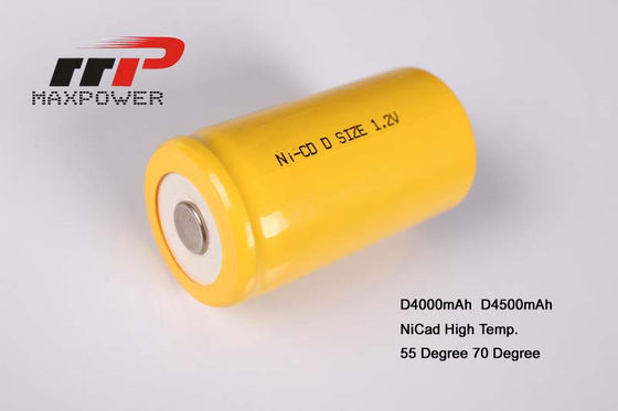 1.2v Announcer Sub C NICAD باتری D4500mAh، بسته باتری تخت