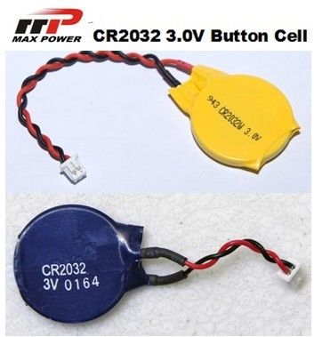 CR2032 3V لیتیوم اولیه باتری 210mAh، کلید ولتاژ بالا سلول