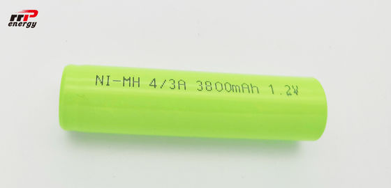 4 / 3A 3800mAh NIMH باتری قابل شارژ 17670 NIMH 800 چرخه یک سال ضمانت