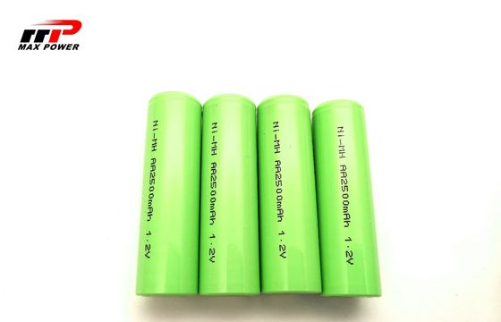 باتری NIMH AA2500mAh 1.2V برای محصولات دیجیتال صنعتی با گواهینامه BIS CE UL IEC / EN61951