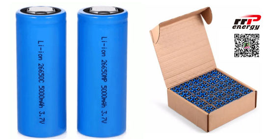 اسکوتر EV باتری های قابل شارژ لیتیوم یون 3.7V 26650 5000mAh