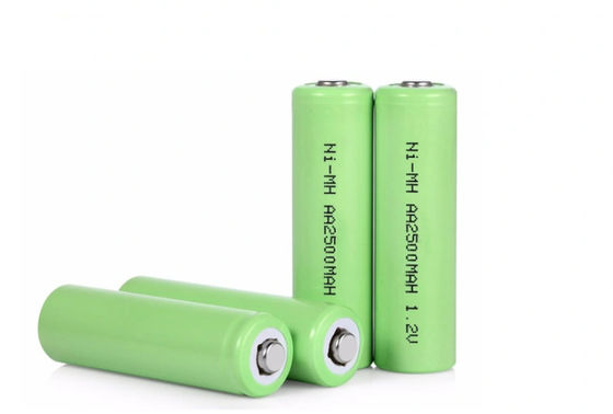 AA2500 2500mAh 1.2V خود تخلیه باتری Nimh قابل شارژ